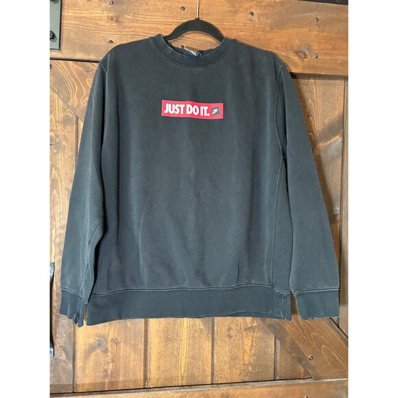 Vintage Nike men’s large just do it crew neck sweatshirt - Picture 1 of 5